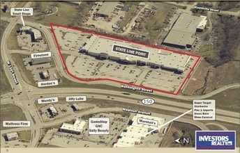 13601-13657 Washington St, Kansas City, MO - AERIAL  map view - Image1