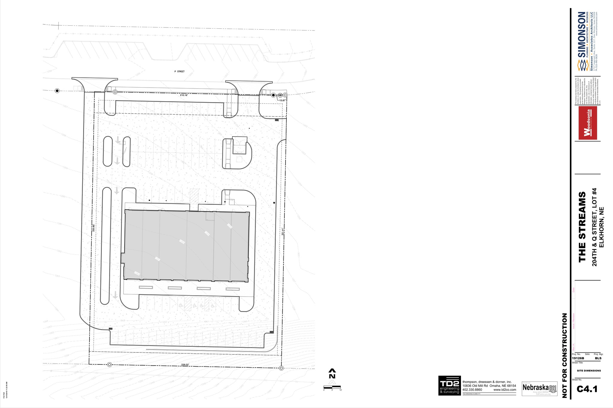 20121 P st, Omaha, NE for lease Site Plan- Image 1 of 1