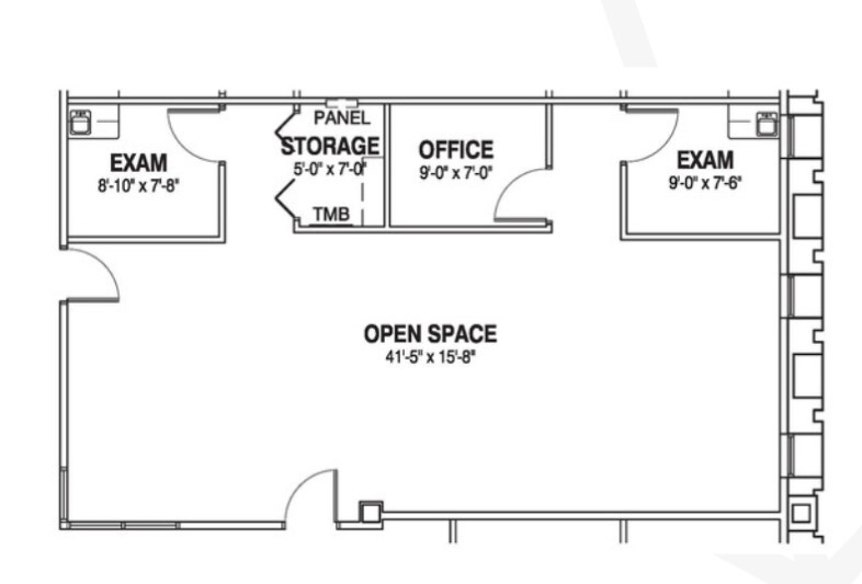 6036 N 19th Ave, Phoenix, AZ for lease Floor Plan- Image 1 of 1