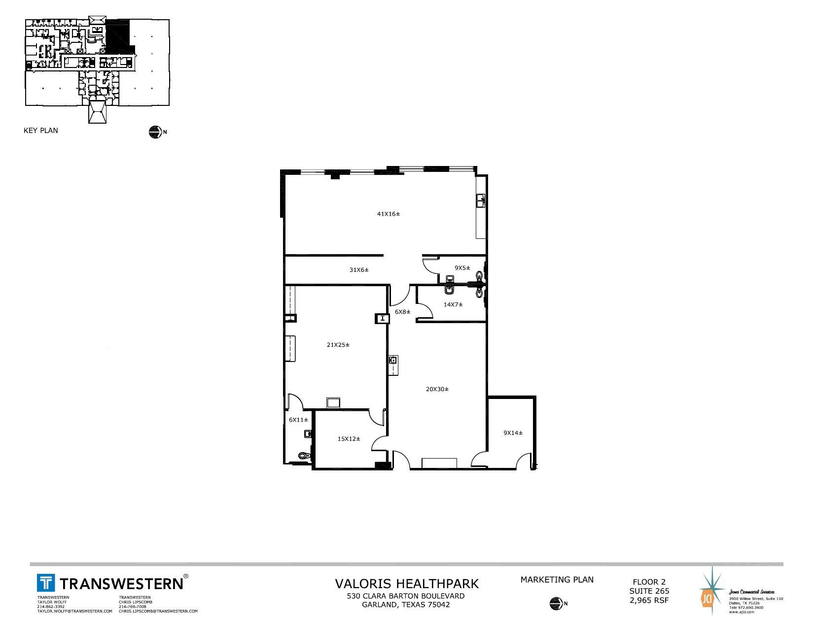 530 Clara Barton Blvd, Garland, TX for lease Floor Plan- Image 1 of 1