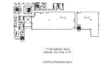 175 Broadhollow Rd, Melville, NY for lease Floor Plan- Image 1 of 1