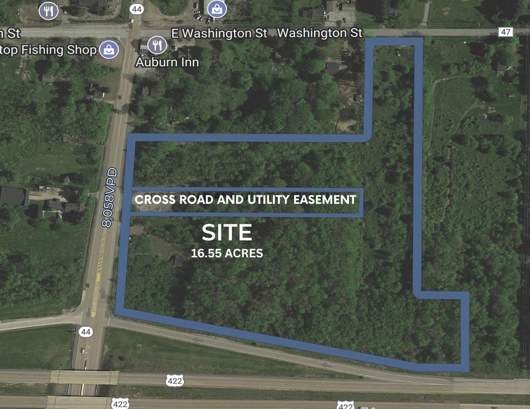 17845 Ravenna, Auburn Township, OH for lease - Aerial - Image 1 of 2