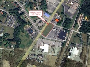 Bob White Blvd, Pulaski, VA - AERIAL  map view