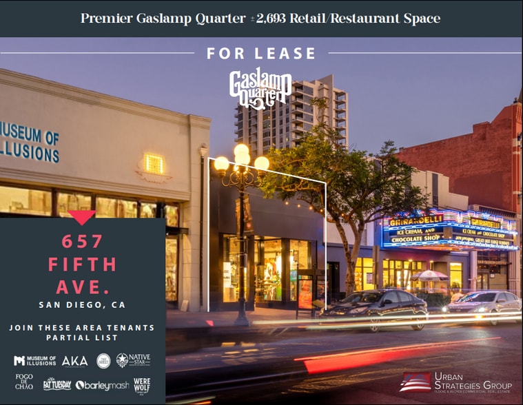 657 5th Ave, San Diego, CA for lease - Primary Photo - Image 1 of 6