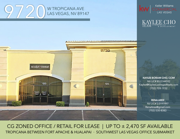 9720 W Tropicana Ave, Las Vegas, NV for lease - Building Photo - Image 1 of 11