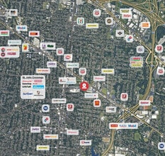 9000-9070 St. Charles Rock Rd, Saint John, MO - AERIAL  map view