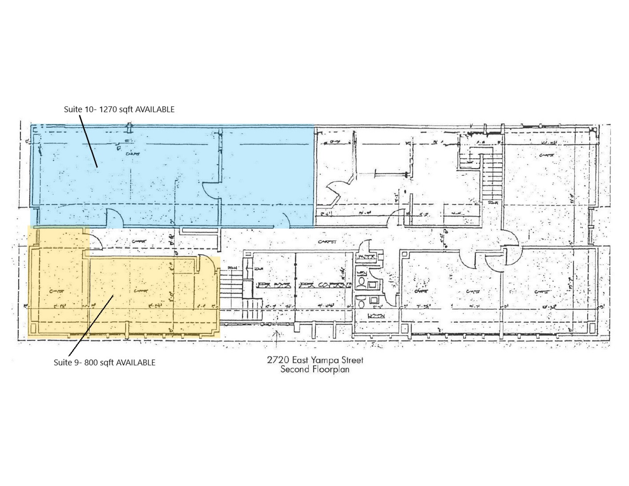 2720 E Yampa St, Colorado Springs, CO for lease Site Plan- Image 1 of 9