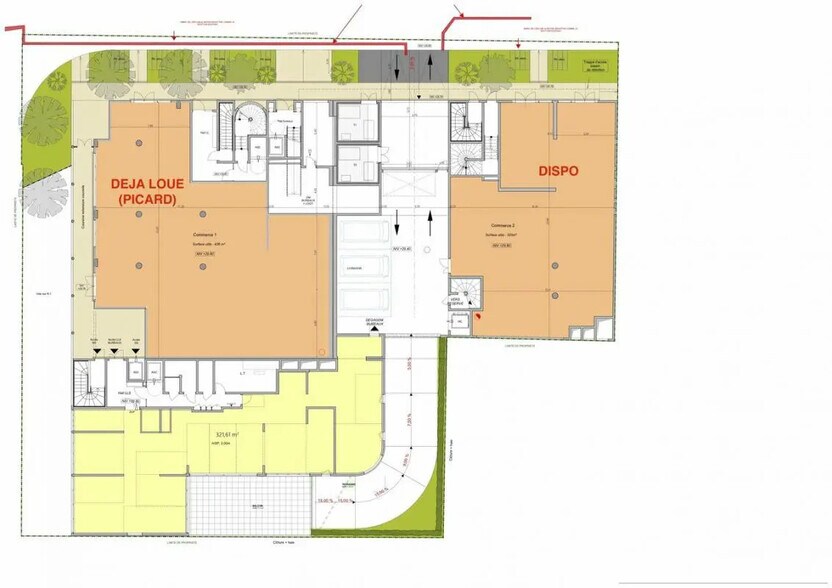 Retail in Nice for lease - Floor Plan - Image 2 of 2