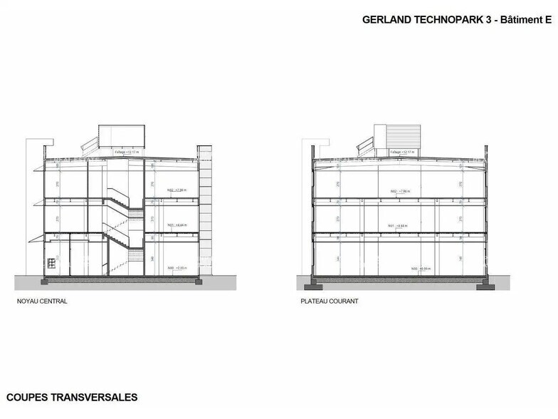Office in Lyon for lease - Site Plan - Image 3 of 3