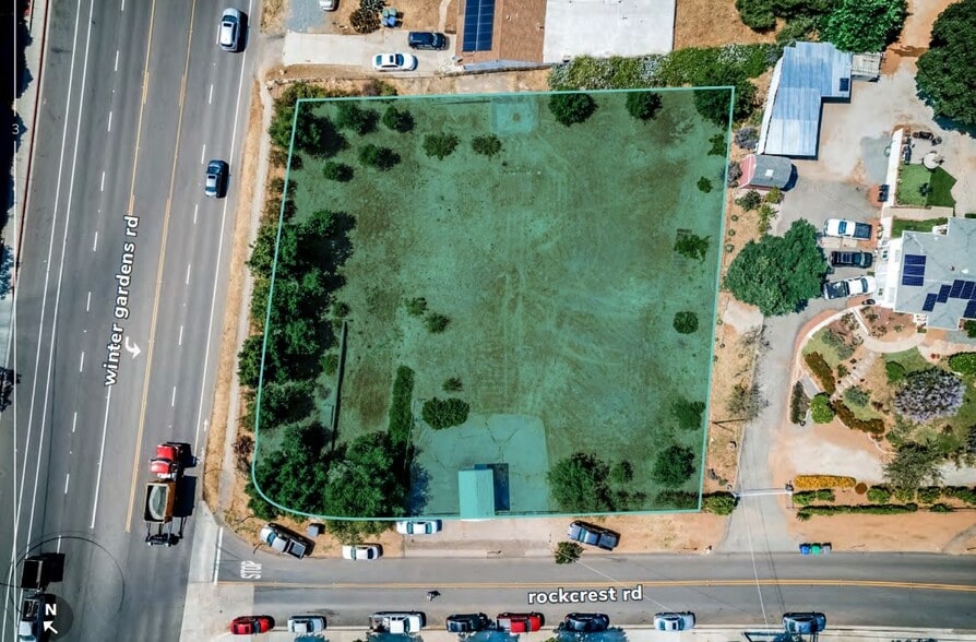 NEC Rockcrest Rd & Winter Gardens Blvd, Lakeside, CA for sale - Building Photo - Image 1 of 1