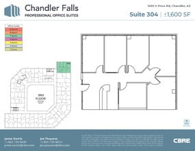 1490 S Price Rd, Chandler, AZ for lease Floor Plan- Image 1 of 2
