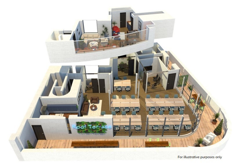 91-93 Great Eastern St, London for lease Floor Plan- Image 1 of 5