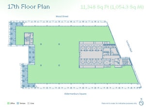 5 Aldermanbury Sq, London for lease Floor Plan- Image 1 of 1