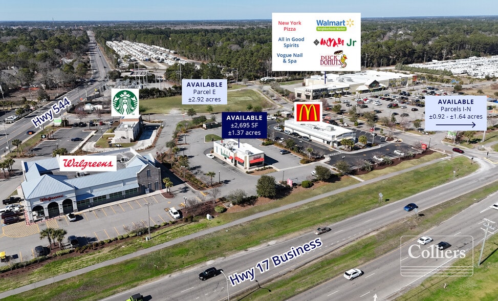 Highway 544 & Business 17, Myrtle Beach, SC for lease - Building Photo - Image 2 of 4