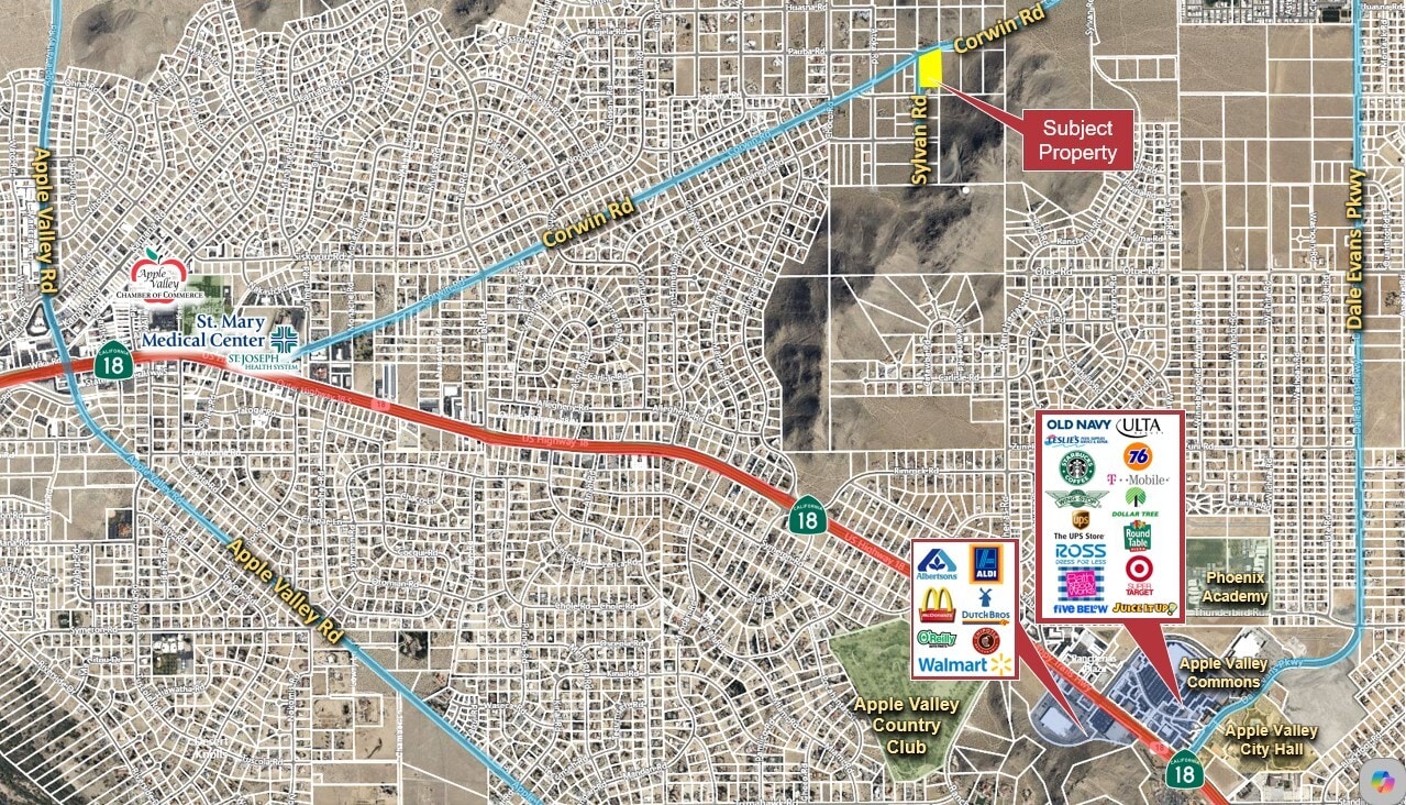 Corwin Rd, Apple Valley, CA for sale Building Photo- Image 1 of 3