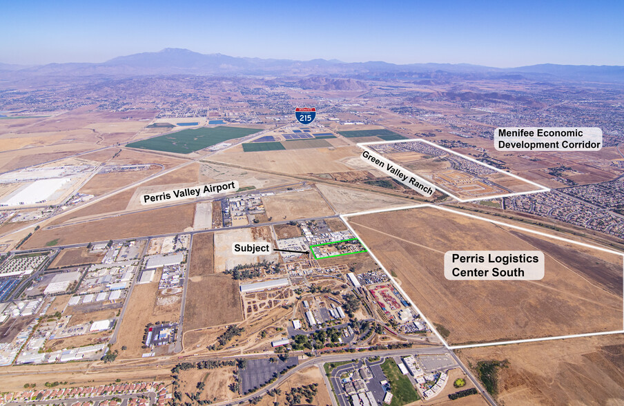 190 W Mapes Rd, Perris, CA for sale - Aerial - Image 1 of 4