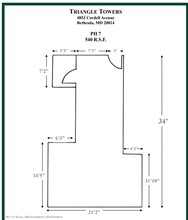 4853 Cordell Ave, Bethesda, MD for lease Floor Plan- Image 1 of 1