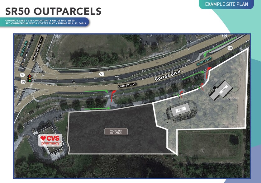 SEC Commercial Way & Cortez Blvd, Spring Hill, FL for lease - Building Photo - Image 3 of 3