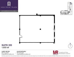 4415 W Harrison St, Hillside, IL for lease Floor Plan- Image 1 of 2