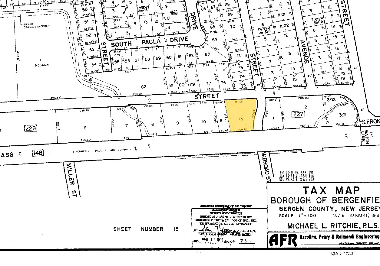 41 Woodbine St, Bergenfield, NJ 07621 Industrial for Sale