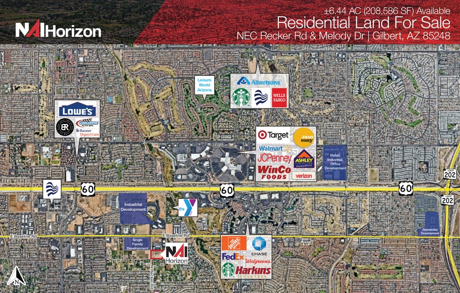 N Recker Rd, Gilbert, AZ for sale - Primary Photo - Image 1 of 1