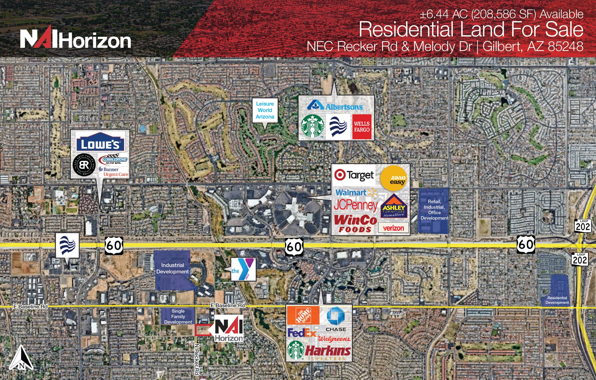N Recker Rd, Gilbert, AZ for sale Primary Photo- Image 1 of 2