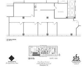 1500 John F Kennedy Blvd, Philadelphia, PA for lease Floor Plan- Image 1 of 1