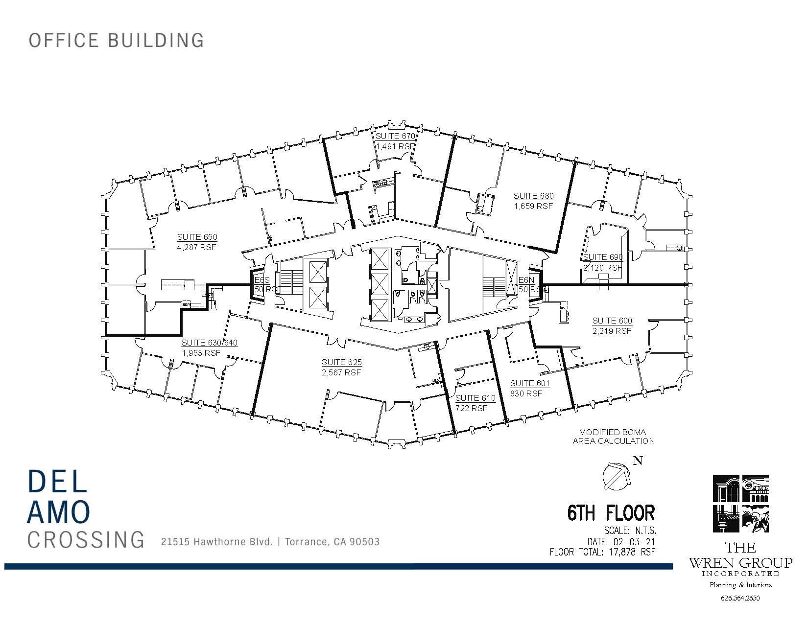 21515 Hawthorne Blvd, Torrance, CA for lease Floor Plan- Image 1 of 1