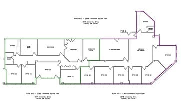 3975 University Dr, Fairfax, VA for lease Floor Plan- Image 1 of 1