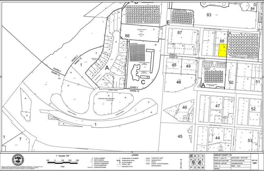 78 W Carolina Ave, Memphis, TN for sale - Plat Map - Image 3 of 3