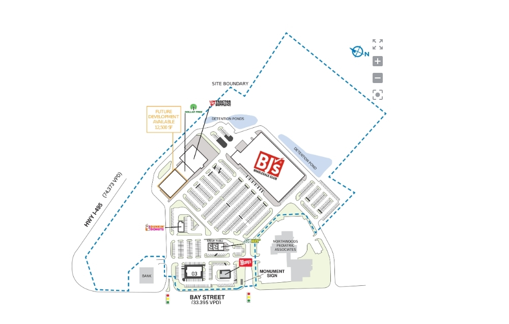 2100 Bay St, Taunton, MA for lease Site Plan- Image 1 of 2