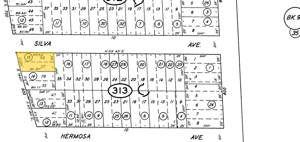 660 El Camino Real, Millbrae, CA for lease - Plat Map - Image 2 of 7