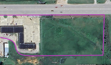 12260 NE 23rd St, Nicoma Park, OK - aerial  map view