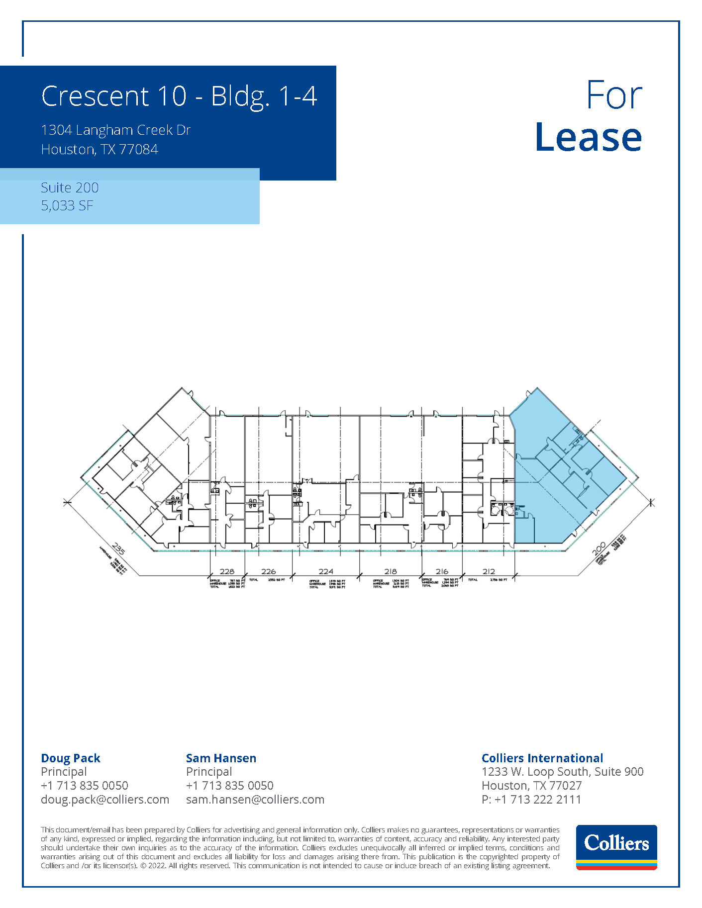 1304 Langham Creek Dr, Houston, TX for lease Floor Plan- Image 1 of 1