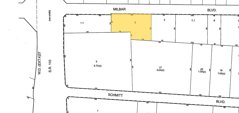 60 Milbar Blvd, Farmingdale, NY for lease - Plat Map - Image 3 of 18