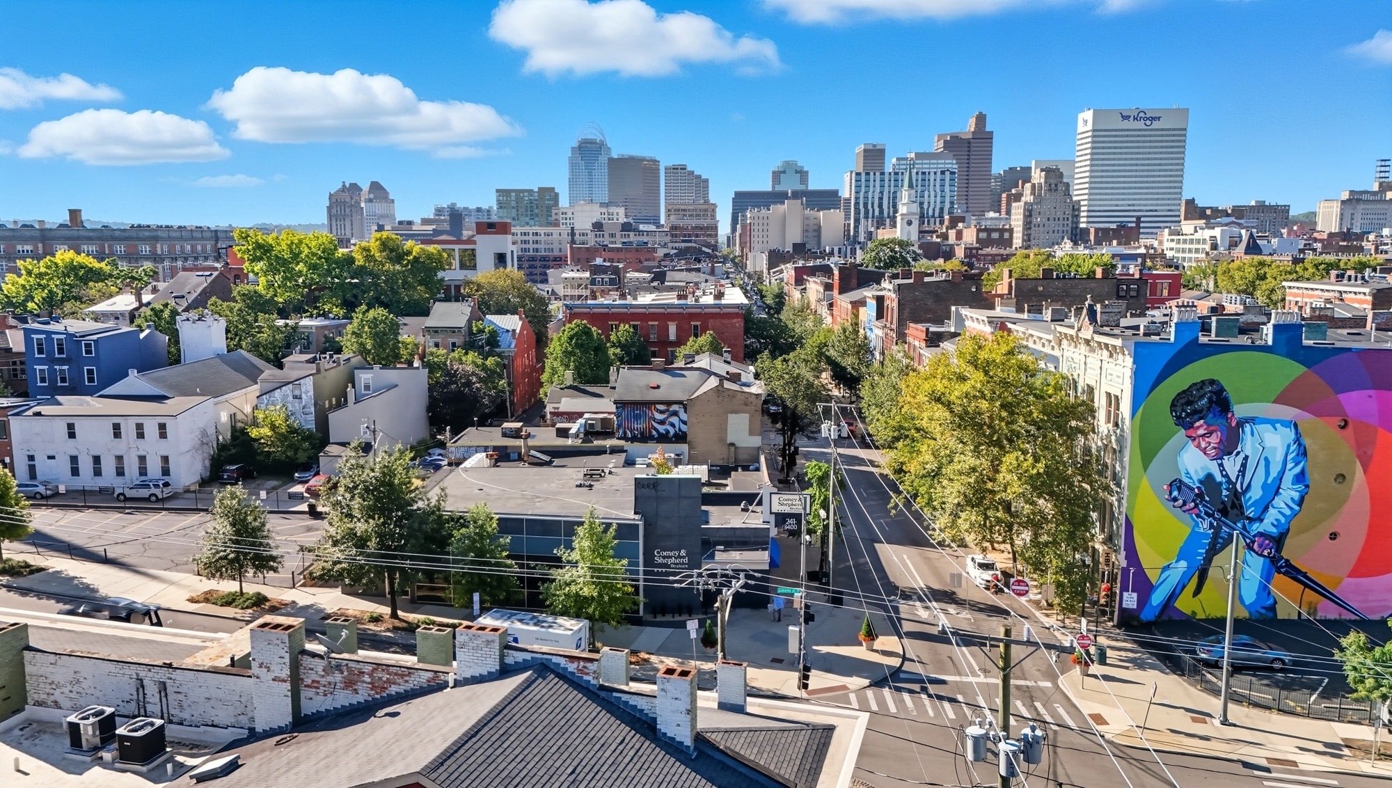 1440 Main St, Cincinnati, OH for sale Aerial- Image 1 of 20
