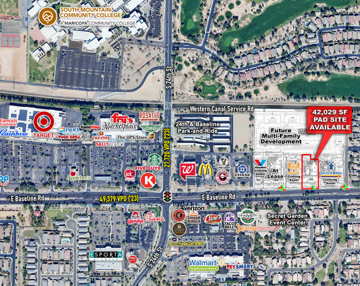 E-NEC 24th St & Baseline, Phoenix, AZ for sale - Primary Photo - Image 1 of 1