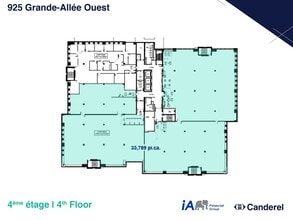 925 Alle Grande O, Québec, QC for lease Floor Plan- Image 2 of 2