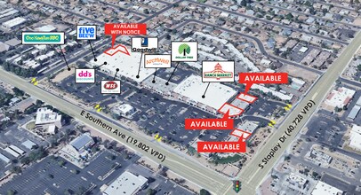 NW Southern Ave, Mesa, AZ - AERIAL  map view