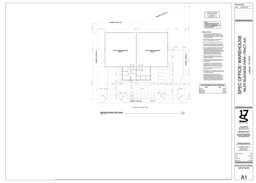 3814 County Road 1350, Lubbock, TX for sale - Site Plan - Image 2 of 2