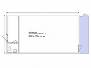 1003 W Hillsborough Ave, Tampa, FL for lease Floor Plan- Image 1 of 1