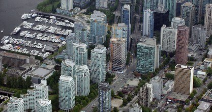 1575 W Georgia St, Vancouver, BC - aerial  map view - Image1