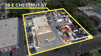 38 E Chestnut St, Massapequa, NY - AERIAL map view