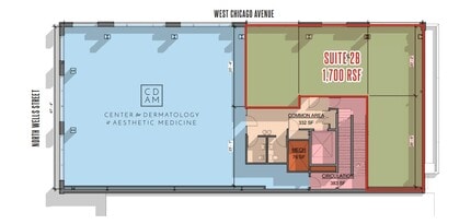 755 N Wells St, Chicago, IL for lease Floor Plan- Image 1 of 1