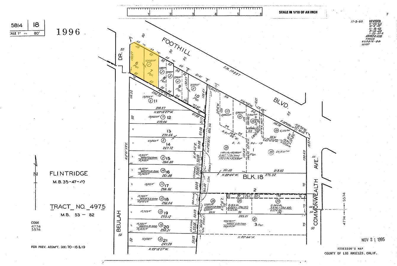 850 Foothill Blvd, La Canada Flintridge, CA 91011 - Property Record ...