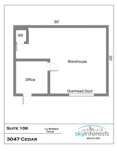 3047 Cedar Dr, La Marque, TX for lease Site Plan- Image 1 of 1