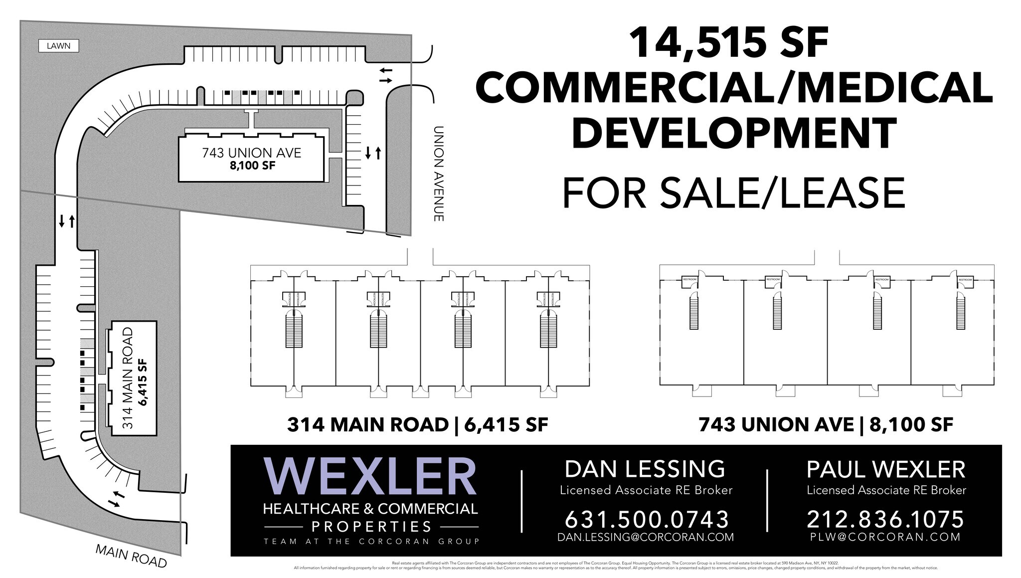 314 Main Rd and 743 Union Ave, Riverhead, NY for sale Building Photo- Image 1 of 1