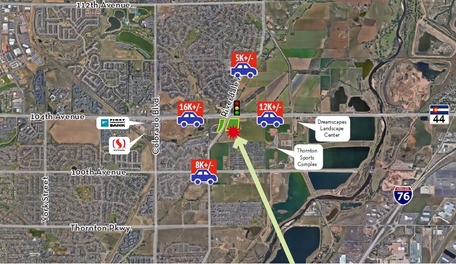 104th Ave & Riverdale Rd Thornton, CO for Sale