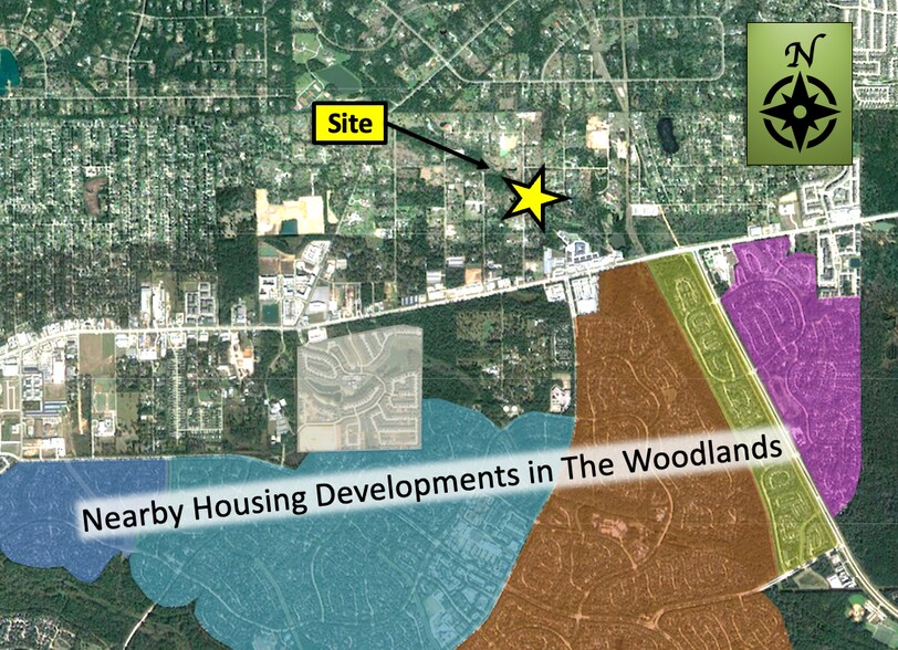 14197 Horseshoe Bnd, Conroe, TX for sale - Aerial - Image 1 of 1