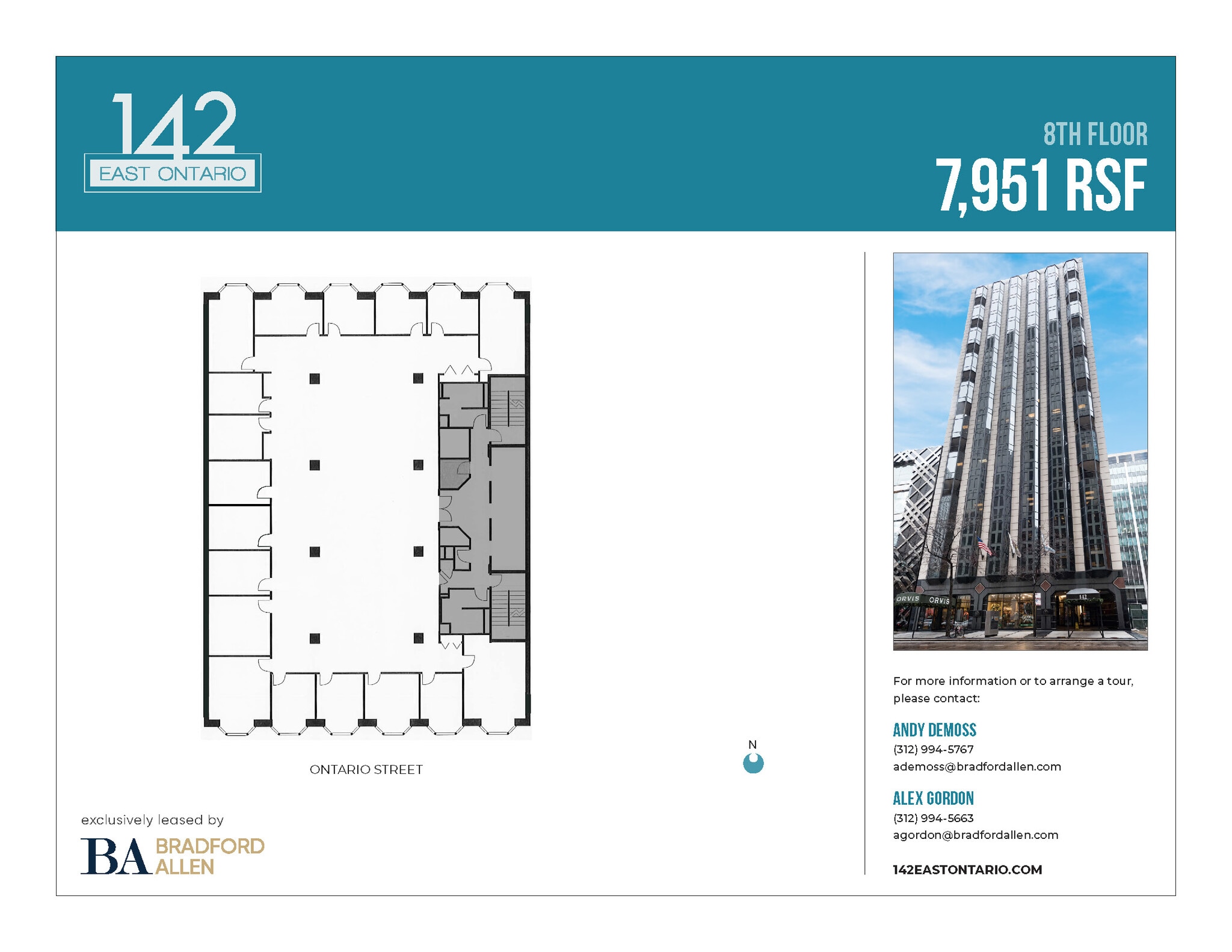 142 E Ontario St, Chicago, IL for lease Floor Plan- Image 1 of 1